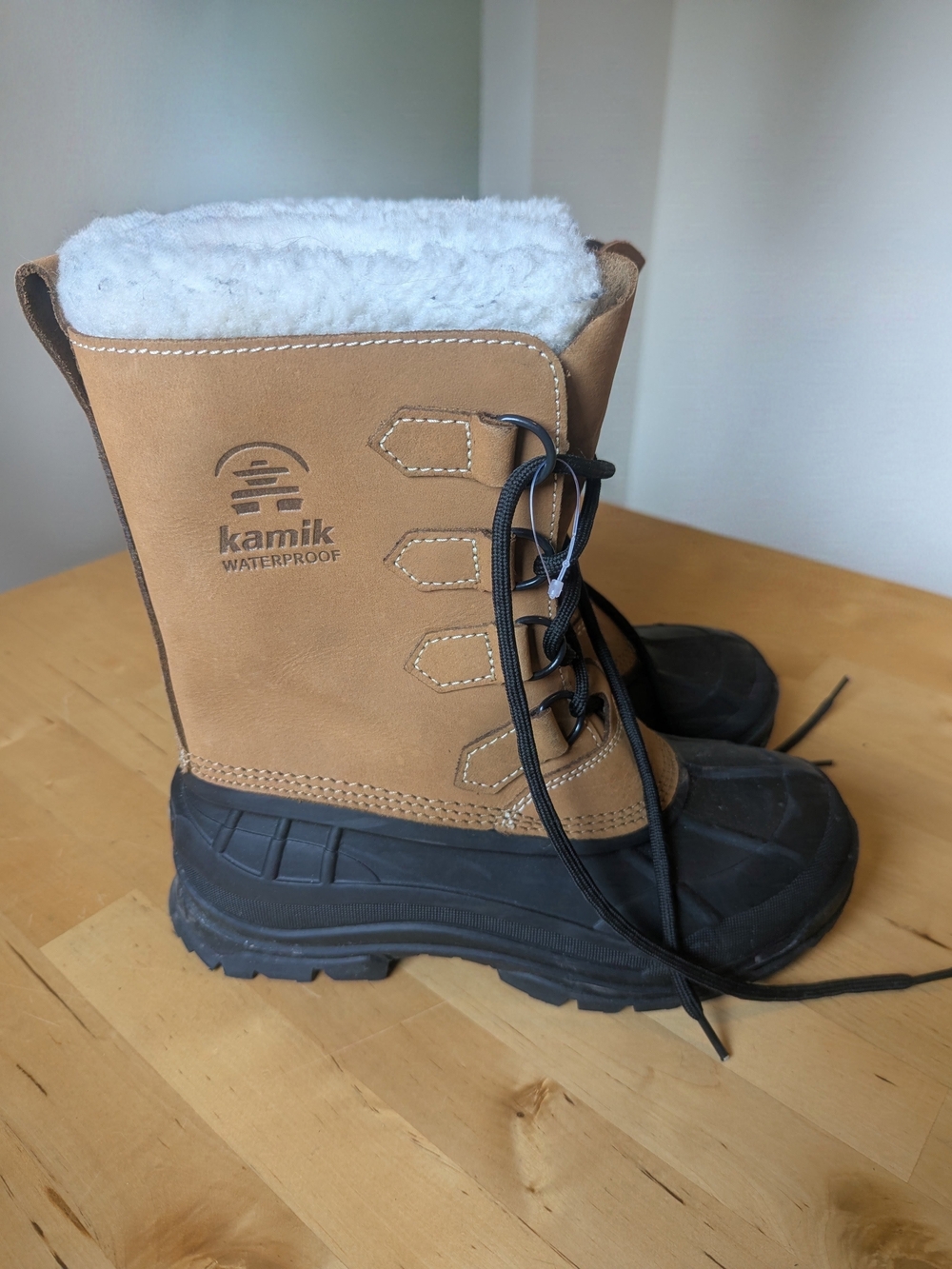 Kamik Women's Waterproof Snow Boots Nubuck Size 8 - Picture 4 of 6